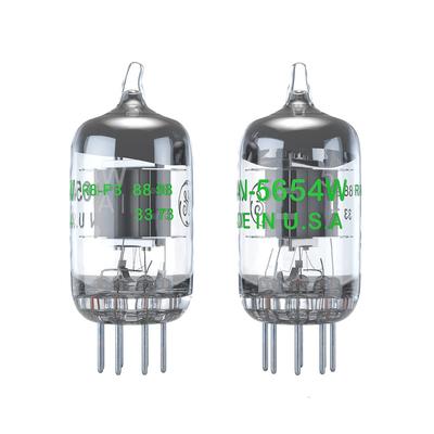 Fosi Audio Вакуумная лампа 5654W Совместима с EF95 Предусилитель Электронная серия вакуумных ламп Усилитель мощности Класс Парные лампы Совместима с BOX 7-контактная