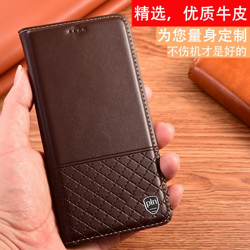 Genuine Leather Flip Cover for Vivo iQOO 12Pro, 11S, 10, 9, 8, 7, 5,3 - Protective Case for Mobile Phone