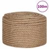 Rope 100percent  Jute 10 mm 100 m