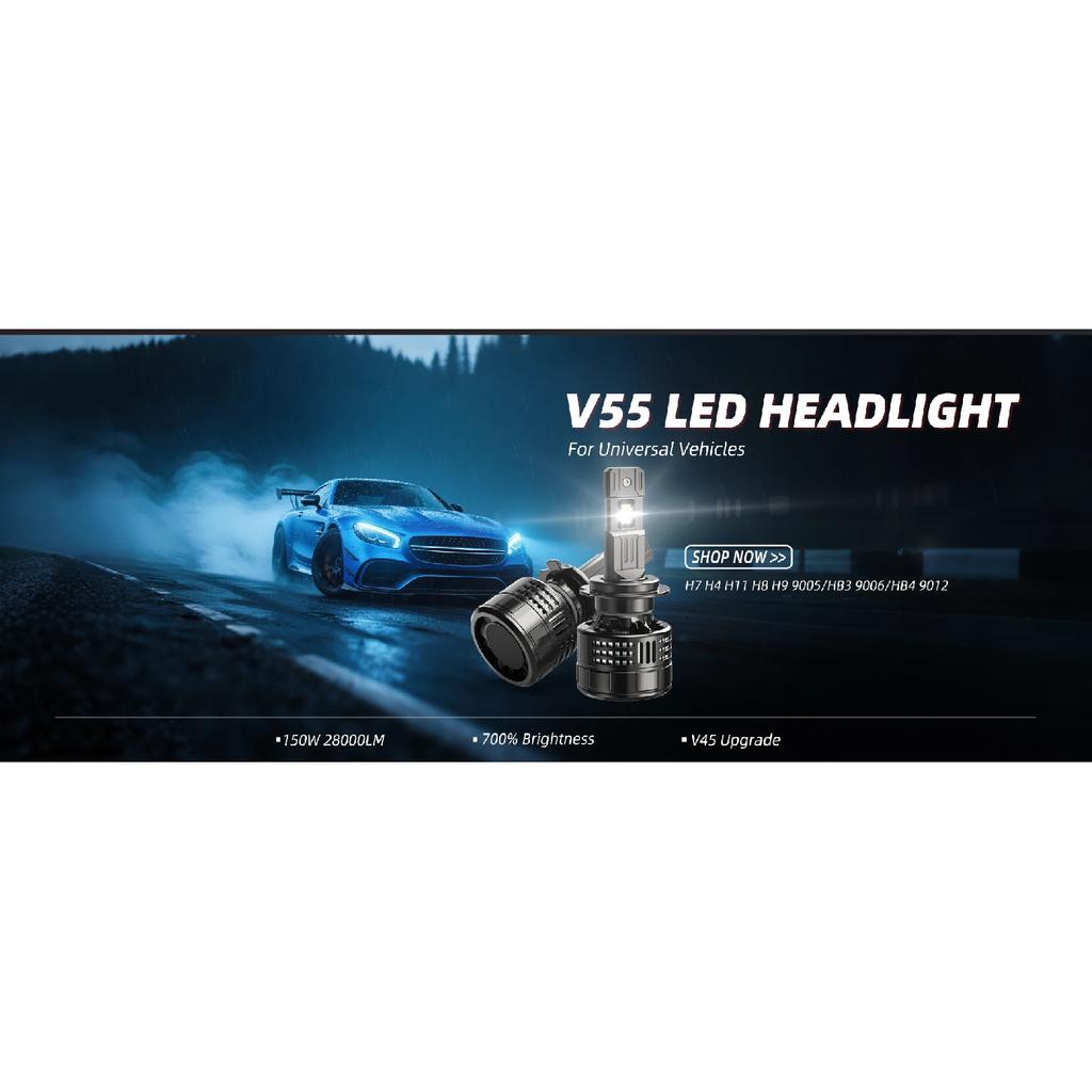 BEVINSEE H7 LED Headlight Bulbs 70W 12000LM Wireless Turbofan H4 H11 H1 CANBUS Mini Auto Diode Lamp HB3 9005 HB4 9006 Fog Lights