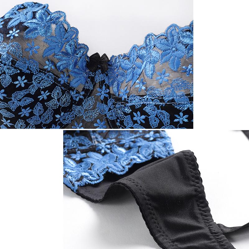 Julexy Новые поступления, женский бюстгальтер, кружевное нижнее белье, женское нижнее белье с вышивкой, большие размеры, чашка CD, нижнее белье, бюстгальтер