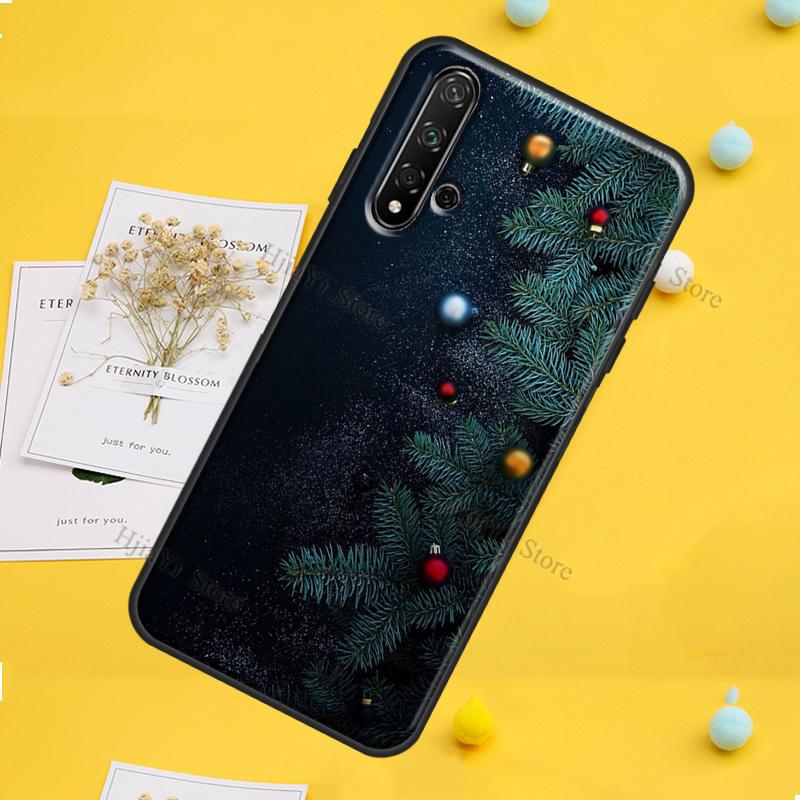 Чехол «С Рождеством» для Huawei P30 P20 P40 P60 Pro P Smart Nova 9 5T Honor Magic 5 Lite X8 X9a 50 70