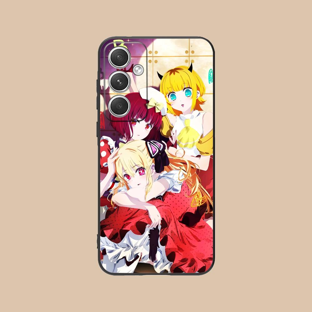 Чехол для телефона Oshi no ko B-Komachi для Samsung Galaxy S25 S24 S23 S22 S21 S20 Note20 Plus FE Ultra Цветной Защитный Чехол Красивый