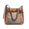 Ielgy Female Bag Large-Capacity Tote Bag High-End Retro Niche Shoulder Messenger Bag Commuter All-