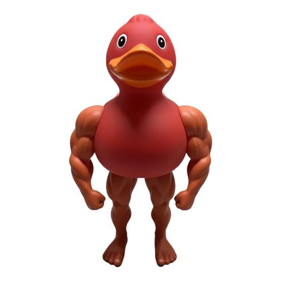 Фигурка мускулистой утки The Gym Bro of The Duck World, 3D-печатная статуэтка мускулистой утки, подарок для любителей фитнеса и любителей протеинового порошка
