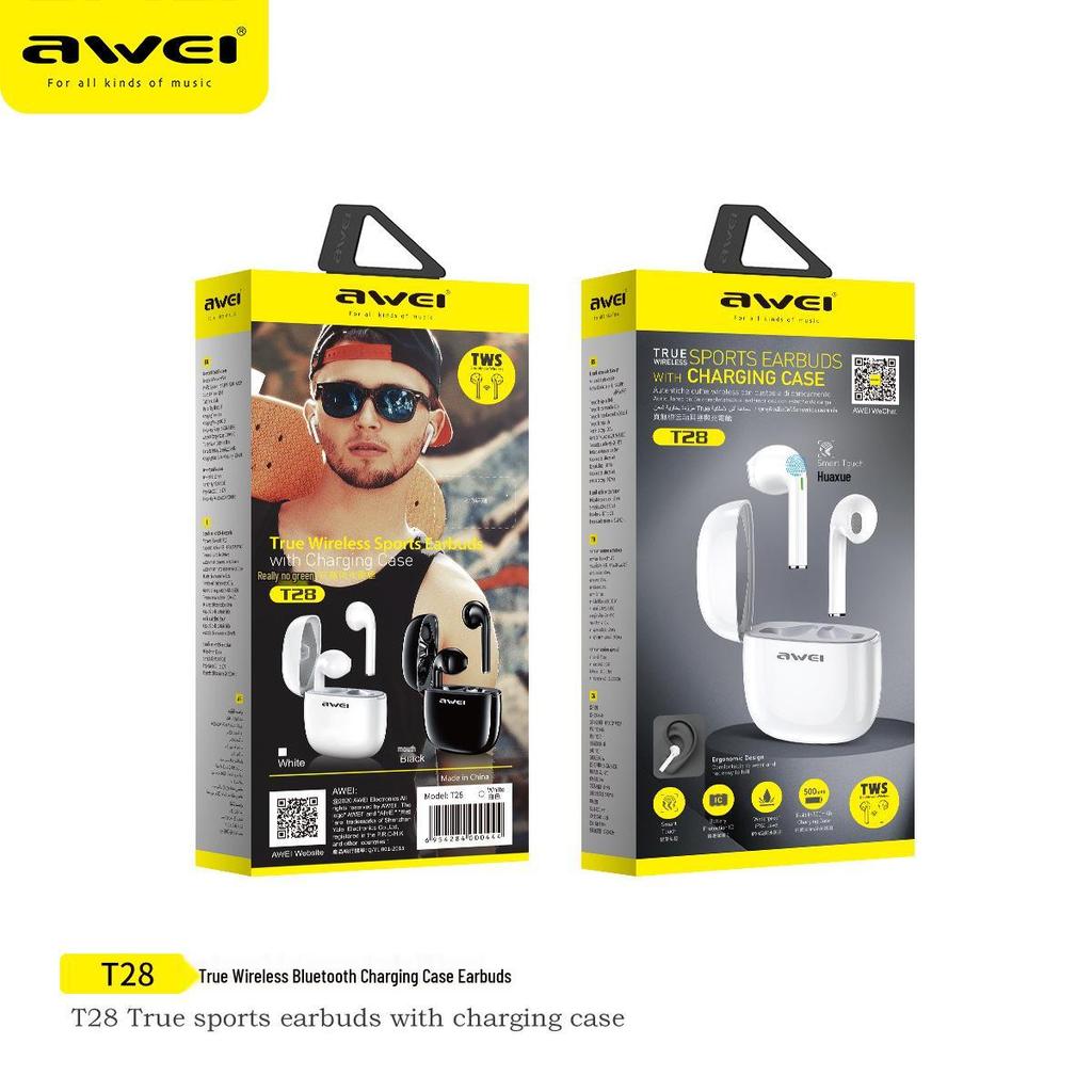 Беспроводные Bluetooth-наушники Wei Si TWS с экраном и функцией Digital True Wireless