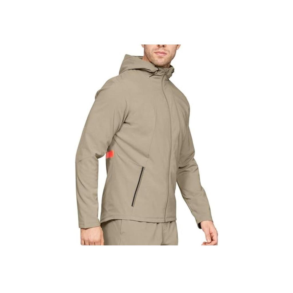 Under Armour Мужская куртка Storm Cyclone Colorblock с длинным рукавом Хаки 1320950-299