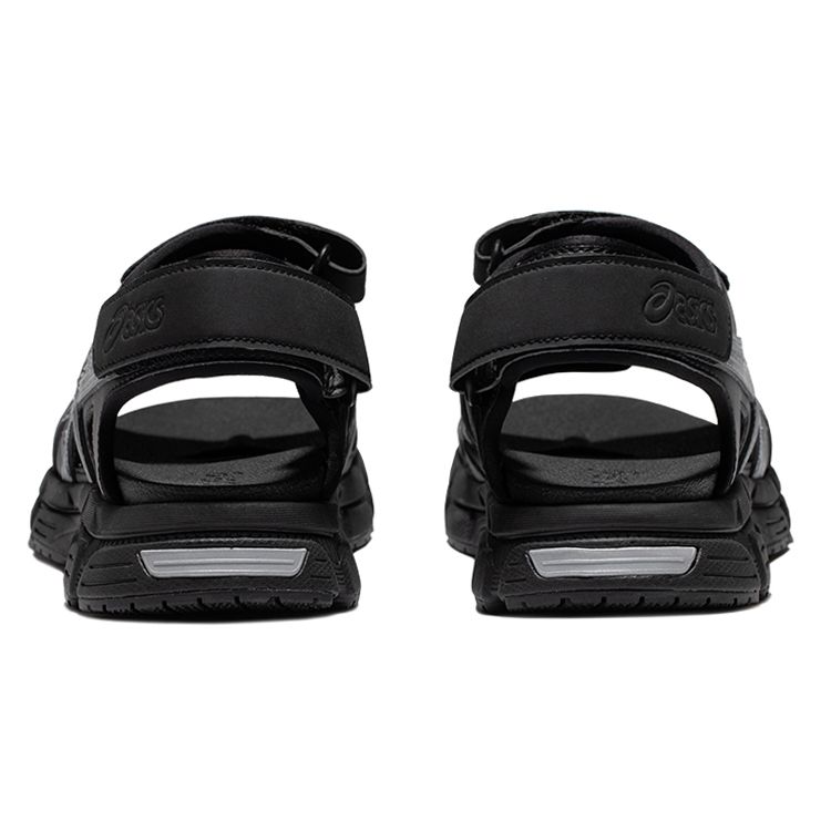 Asics Kahana Sd Сандалии для занятий спортом на открытом воздухе Унисекс Сандалии Черный Серебристый 1203A130-002