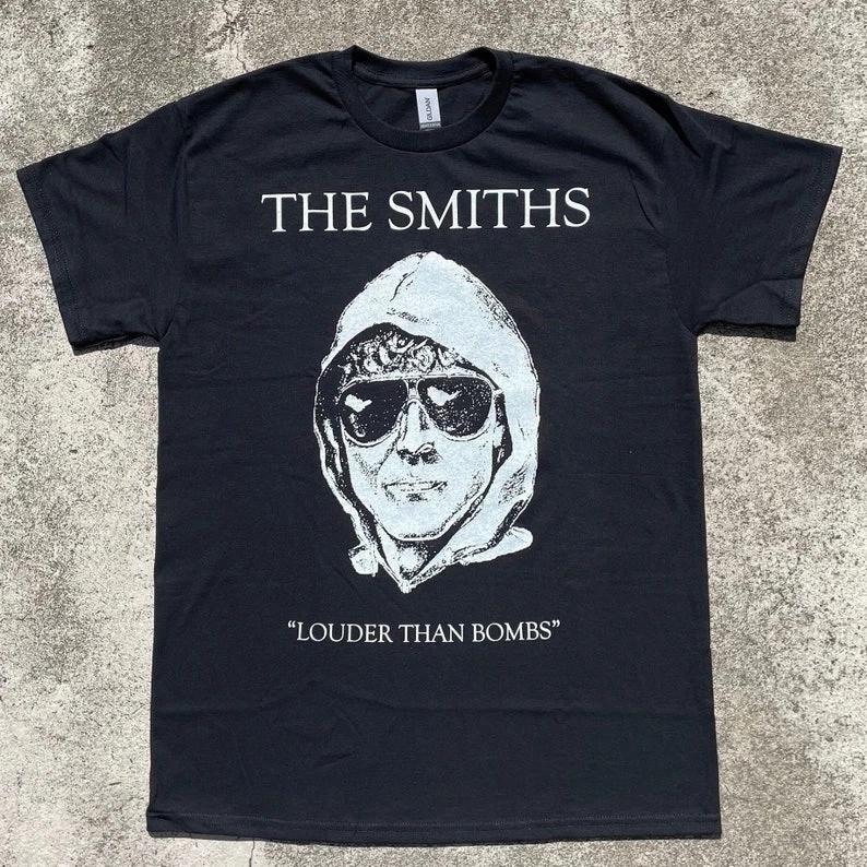 The Smiths Louder Than Bombs TShirt Music Band Rock Punk Metal Unisex Tee