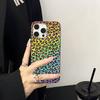 Классический Леопардовый Гепардовый Для IPhone 16 15 11 12 13 14 17 Pro Max PLUS Pro Мягкий Гофрированный Силиконовый Задний Чехол для Телефона