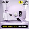 New national standard 3C certified helmet, electric vehicle 3c summer helmet, sun protection and breathable half helmet