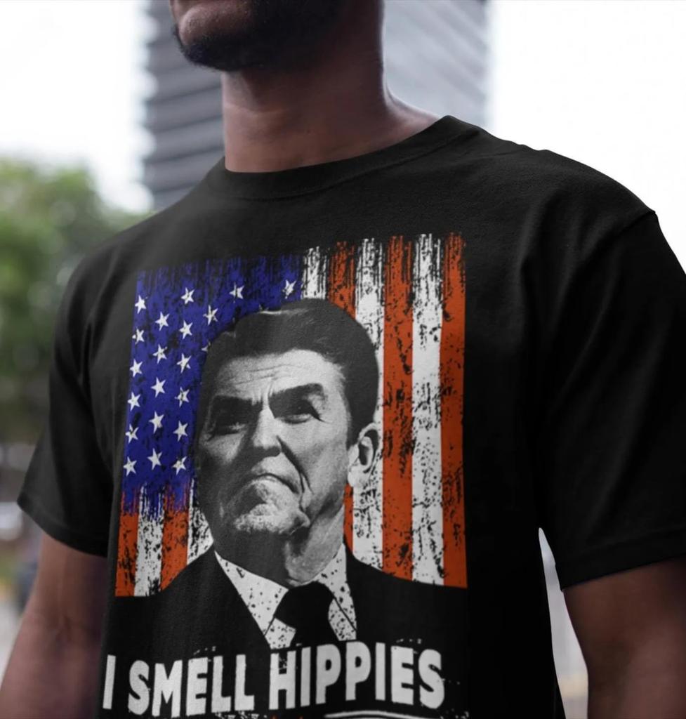 Republican Shirt, Patriotic Ronald Reagan Design, Conservative Tee