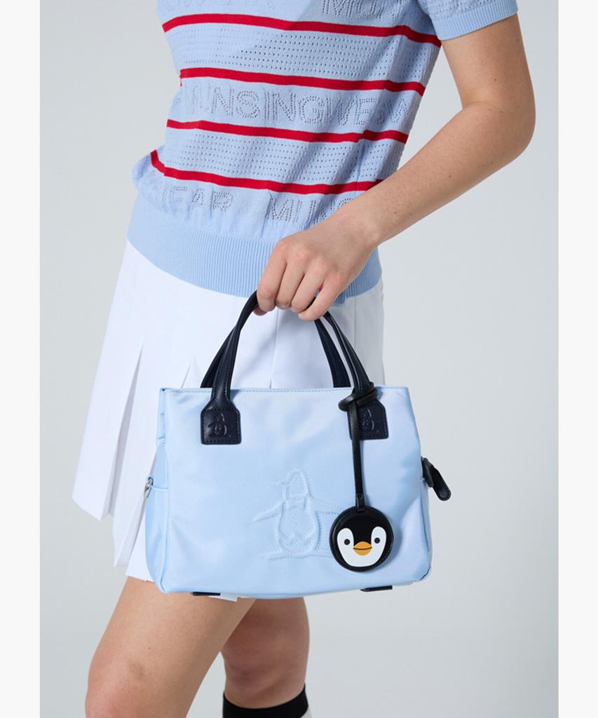 Munsingwear Women'S Essential Penguin Tote Bag Light Blue Mr122Lbg11