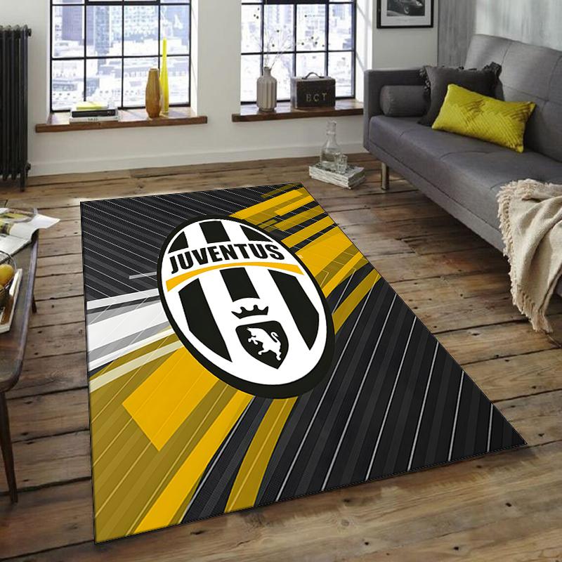 Juventus Design Area Rug - Non-Slip, Soft & Cozy Floor Mat for Living Room, Bedroom, Office - Indoor/Outdoor Decorative Carpet