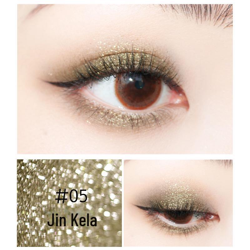 Popular Penifen Diamond Sparkle Eyeliner: Easy Color, Quick-dry, Waterproof, Sweat-proof; Delivers Smooth, Bright Lines.
