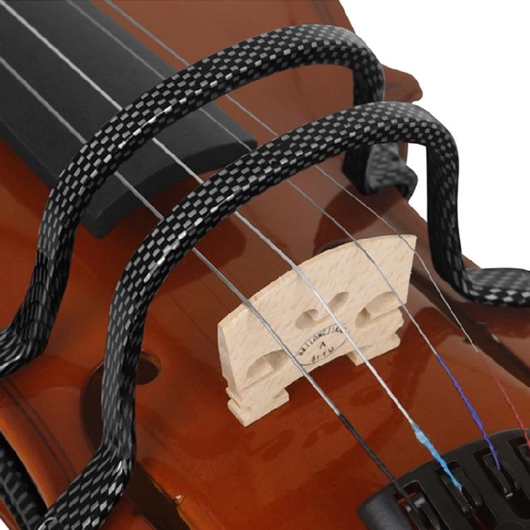 Black Resin Violin Training Exercise Violin Bow Straighten Collimator Guide Tool