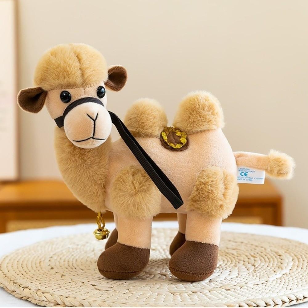 Fluffy Camel Stuffed Animal Soft Stuffed Camel Doll Desert Animal Plush Camel Toy Sleeping Hug
