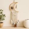 Dream Catcher Macrame Moon Wall Hanging Evil Eye