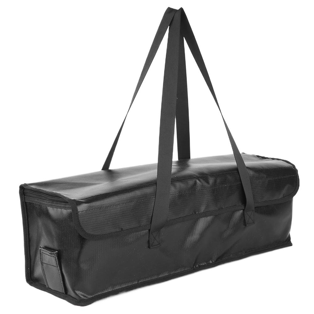 Сумка для аккумулятора электровелосипеда Огнеупорная сумка для аккумулятора Взрывозащищенная сумка для безопасного хранения аккумулятора Водонепроницаемая сумка для транспортировки аккумулятора для хранения и транспортировки