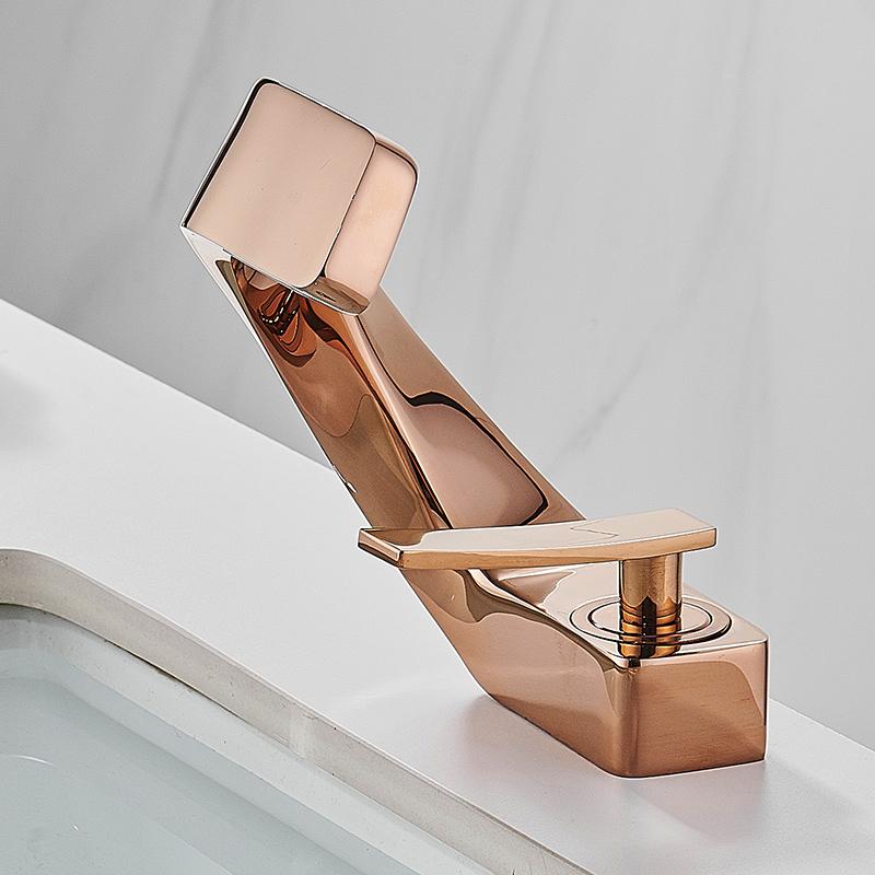 Ванная комната кран для раковины на бортике черный кран для мойки одно отверстие водопроводный кран для горячей и холодной воды смеситель для ванны