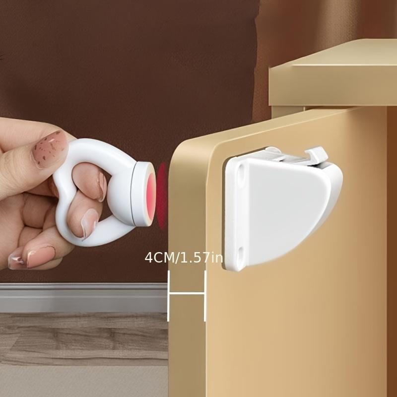 Магнитные замки для ящиков, невидимые скрытые замки, многофункциональные замки безопасности, самоклеящиеся замки