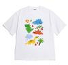 Kawaii TShirt Dinosaur Doodle Graphic Funny Aesthetic Casual Cute Short Sleeve Tee Shirt  Vintage Gothic Tops for Women Unisex