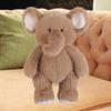 Plush Elephant Figure Toy Stuffed Animals Snuggling Realistic Soft Toys Doll for