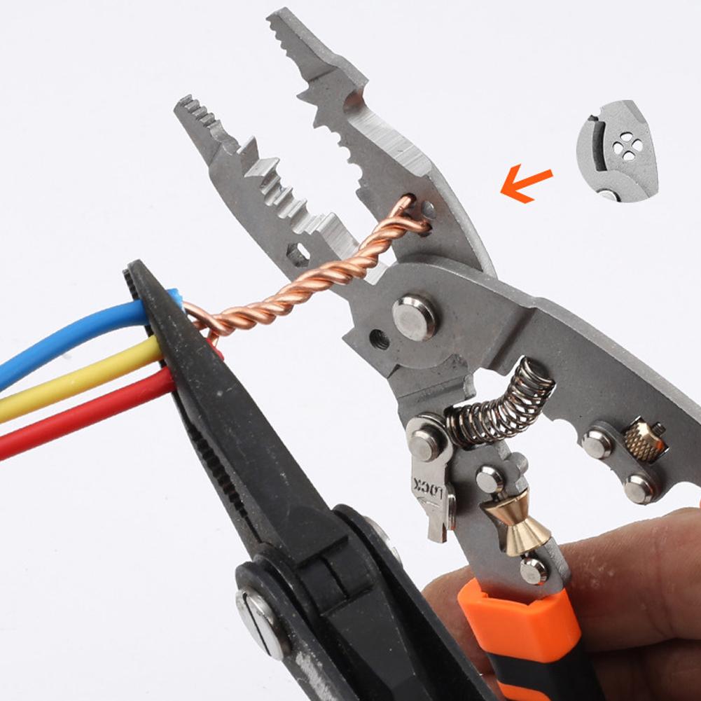 Multifunctional Wire Stripper Professional Wire Stripping Tool Portable Electric Cable Cutter