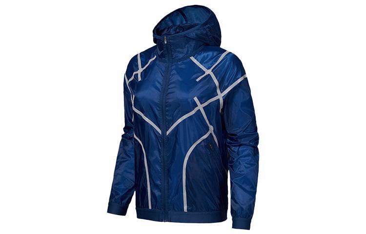 Nike Куртки Женские Синие С Капюшоном Умеренные BV3829-407