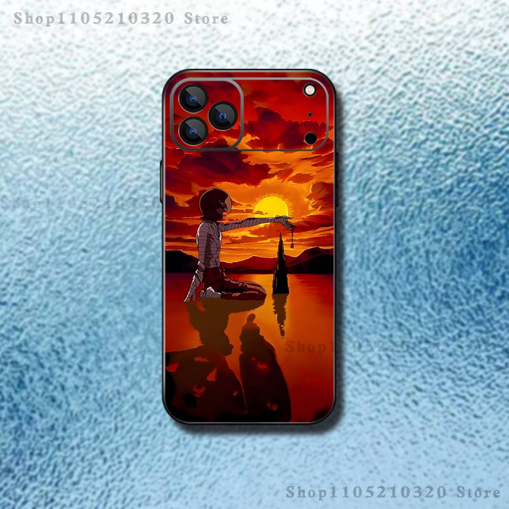 Чехол для телефона Griffith B-BerserkS для iPhone 17,16,15,14,13,12,Pro,Max,Plus,E,SE4,Air,Mini Черный Мягкий Бокс