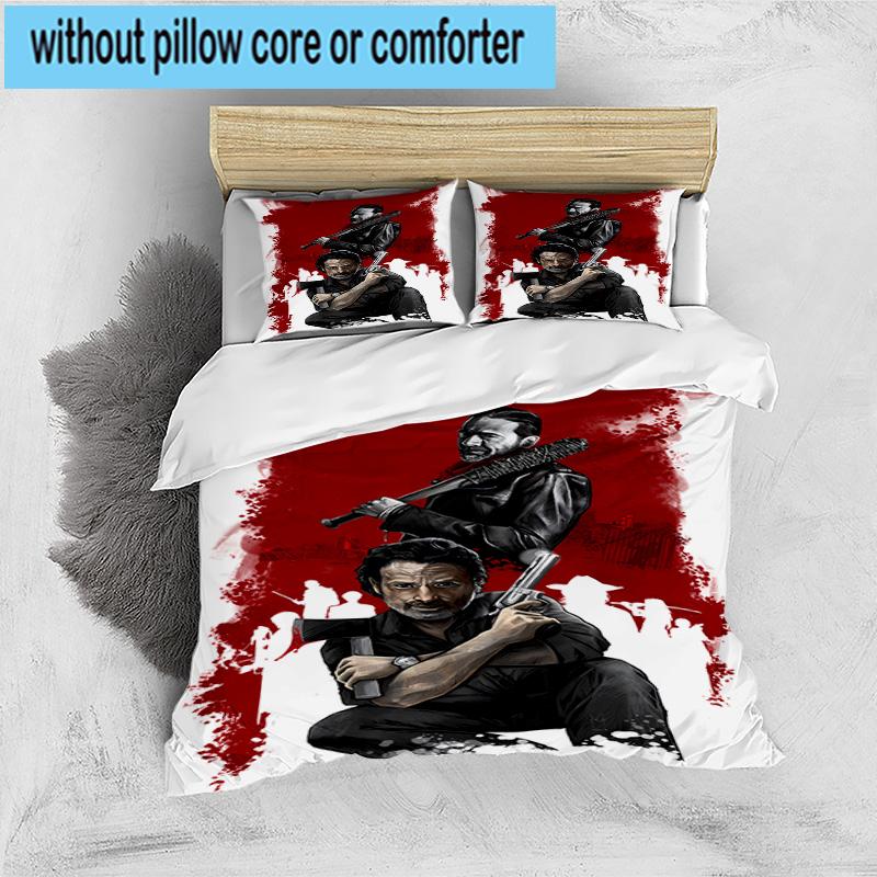 Norman's Forest Journey 3pcs Bedding,Including 1pc Duvet Cover And 2pcs Pillowcases Perfect for Christmas,Ideal for Bedroom, Dormitory