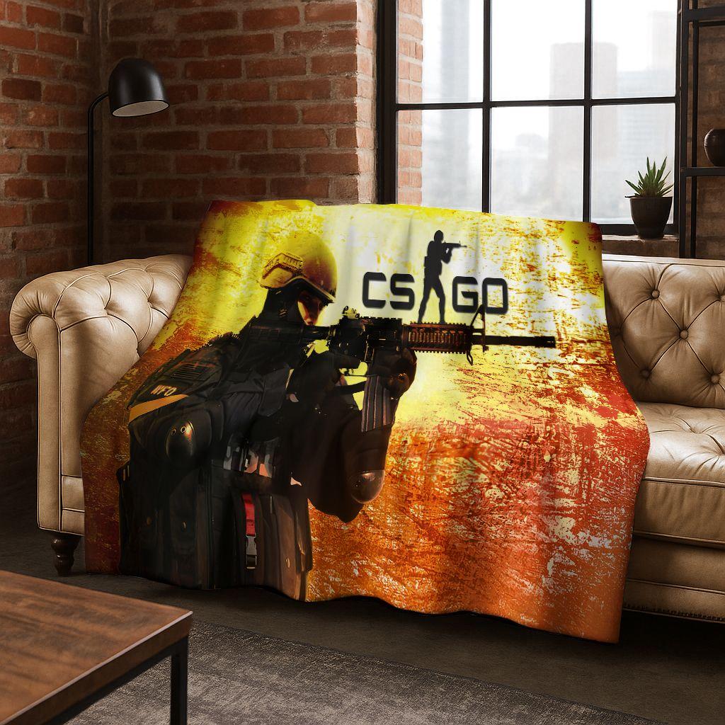 26 Стилей CS GO Игра Counter Strike Геймер Фланелевое Одеяло, Теплое и Уютное Мягкое Плед для Дома Спальни Кровати Дивана Покрытие Подарок