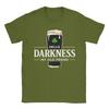 Печатная футболка Stout Dark Beer с надписью Hello Darkness My Old Friend для унисекс, хлопковая футболка с коротким рукавом