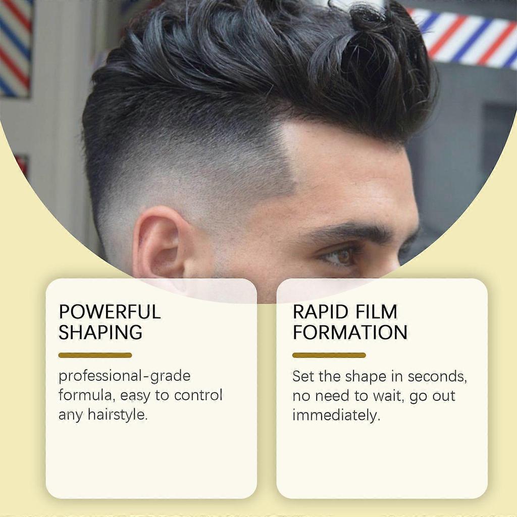 Men's wave styling hair oil styling refreshing curly hair styling natural hair