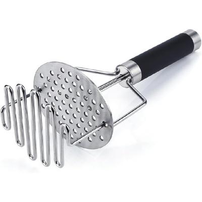 1 шт. Кухонный гаджет Картофелемялка Ручной пресс для картофеля Картофеледавилка Нержавеющая сталь Пресс для картофеля
