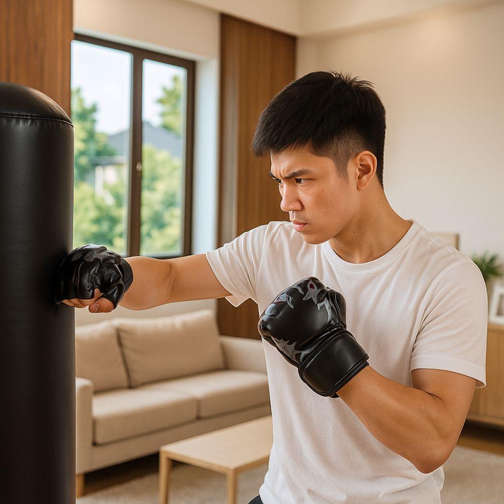 Half Finger Fighting Gloves Professional Training Gloves Fighting Equipment Boxing Gloves Training