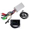 Electric Controller Kit for Scooter Bike Water Proof Brushless Motor 36V48V 17A 3 Modes with LCD Dis