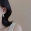Легкие роскошные серьги-гвоздики из циркония, женские модные серьги-листья с цветком, элегантные серьги-гвоздики со стразами для вечеринки и свадьбы