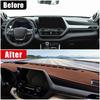 Для Toyota Highlander XU70 Kluger     2024 Накладка на панель приборов автомобиля Коврик на панель Солнцезащитный Нескользящая подкладка Аксессуары