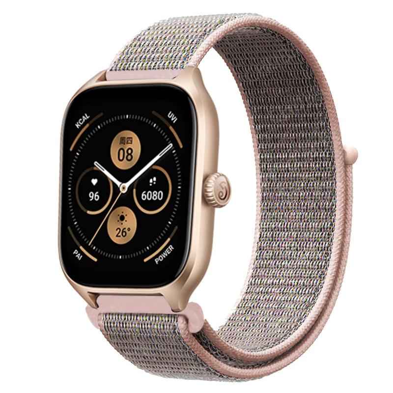 Band For Amazfit GTS/2/2e/4/3/mini GTR 2/3/Pro/4/U/stratos 2 3 Nylon Watch Bracelet Watchband 20mm 22mm Correa Amazfit Bip Strap