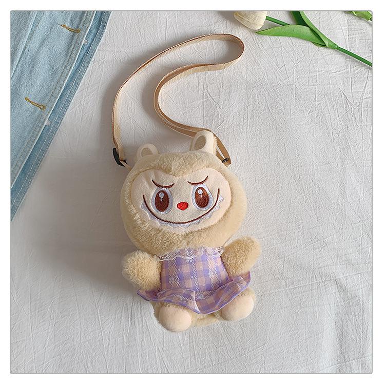 Плюшевый мультяшный рюкзак «Пузырчатый кролик» - Милый подарок кроссбоди для девочек