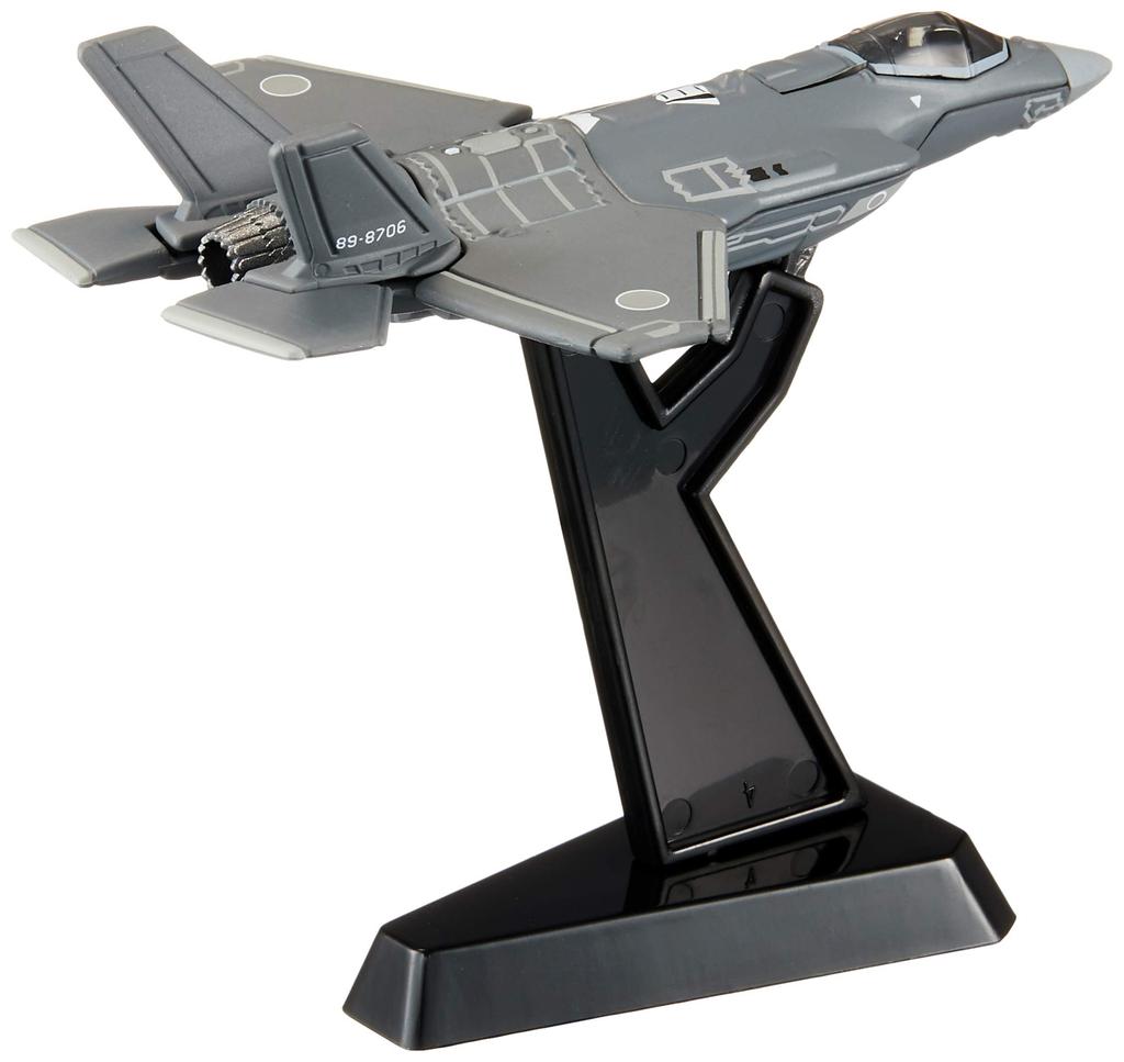 TAKARA TOMY 28 Air Force Miniature Car Ages 6 and Meets Toy Safety ST Mark Certified "Tomica No. Self-Defense F-35A Fighter" Toy, Unisex, Up, Boxed,