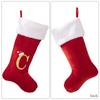 Velvet Christmas Sock Gift Bag Christmas Decoration Pendant  Home Room Decor