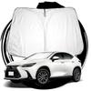 Ruiya Солнцезащитный козырек для Lexus NX Новая модель 20 Серия 2-е поколение Специальный солнцезащитный козырек на лобовое стекло Автомобильный солнцезащитный козырек Все о новом Lexus NX Солнцезащитный козырек с УФ-защитой Автомобильный козырек