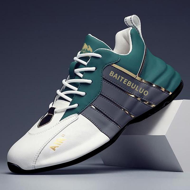 New Casual Bag-soled Men's Sports Shoes, Single Cotton, the Same Trendy Outdoor Running Shoes, Fashionable and Breathable Men's Shoes