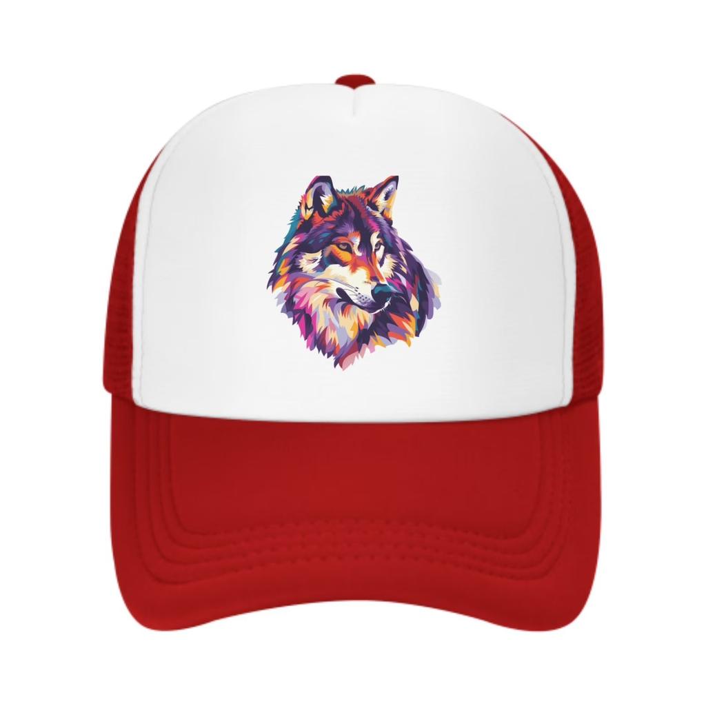 Шляпа-тракер с акварельным котом, унисекс, регулируемая, с сеткой, дышащая, для улицы, снэпбэк