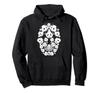 Skull Panda Skeleton Halloween Costume Scary Carnival Hoodie