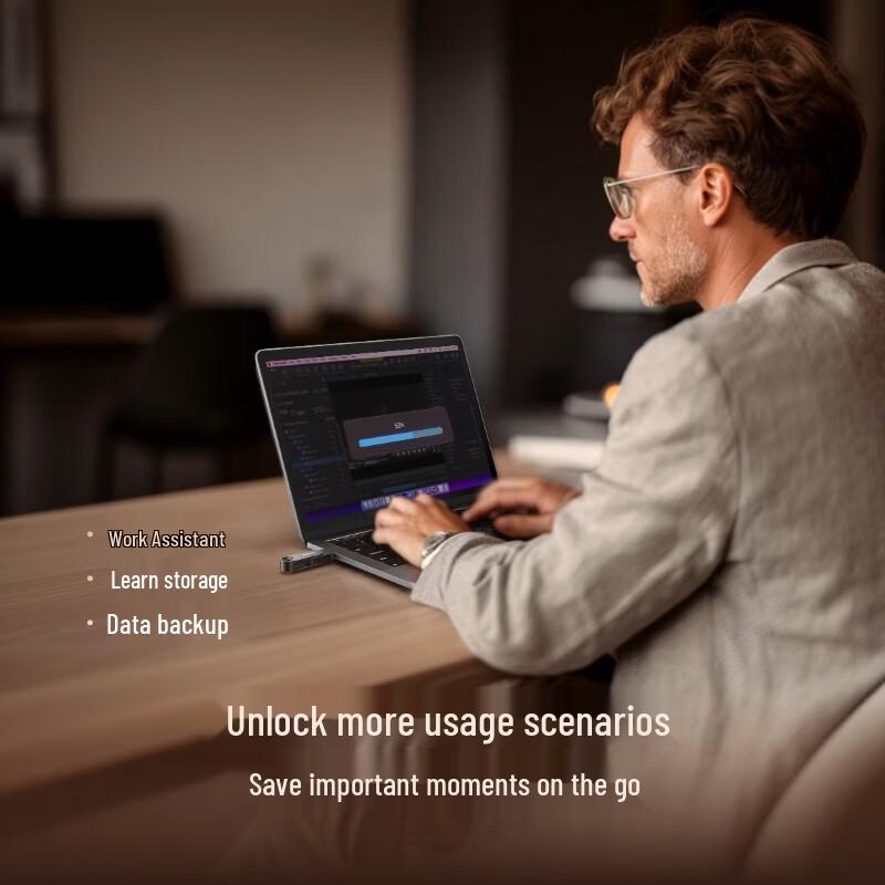 Lexar USB 3.2 Type-C флеш-накопитель двойного назначения D500