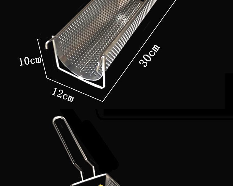 Manual Long Fries Extruder 30cm Commercial French Fry Pressing Machine