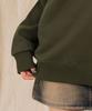 Худи Ellamo Terry Basic Plain Oversized [Хаки]